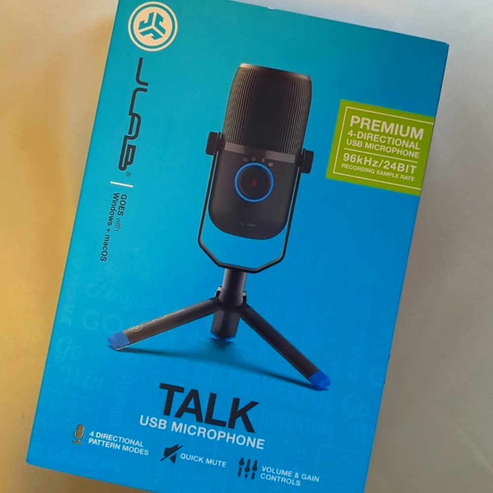 JLab - TALK Professional Plug & Play USB Microphone